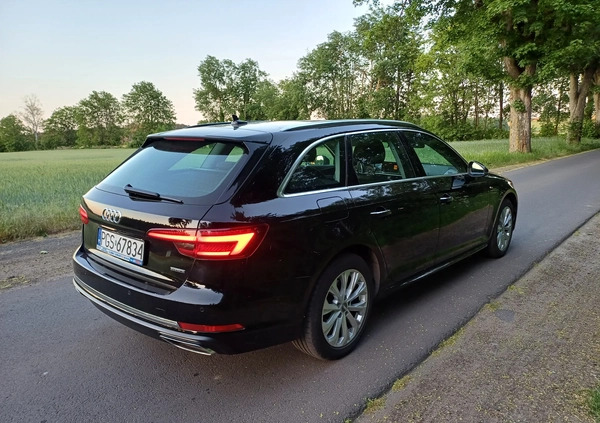 Audi A4 cena 109900 przebieg: 58000, rok produkcji 2019 z Gostyń małe 704